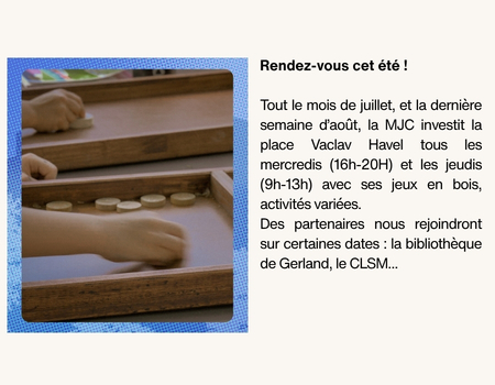 Rendez-vous cet été