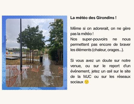 La météo des Girondins